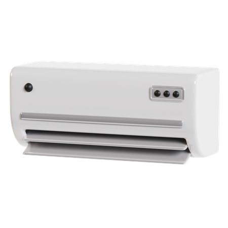 Modern Hotel Air Conditioning  3D Icon