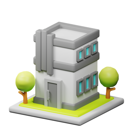 Modern Office  3D Icon