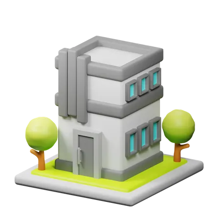 Modern Office  3D Icon