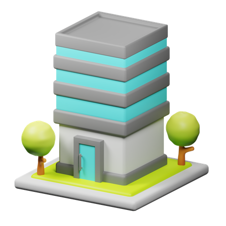 Modern Office  3D Icon