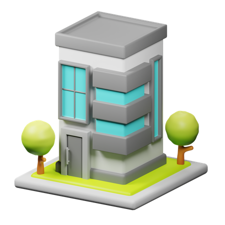 Modern Office  3D Icon