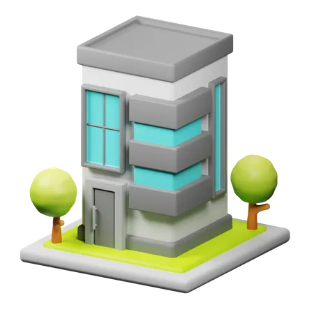 Modern Office  3D Icon