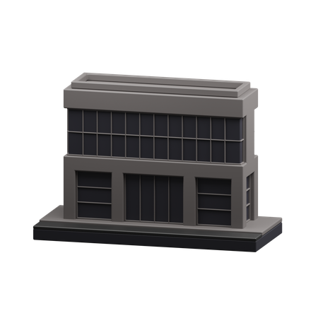Modern office Building  3D Icon