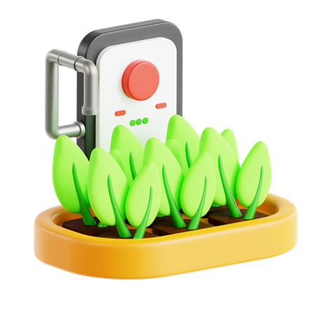 현대 쌀 헛간  3D Icon