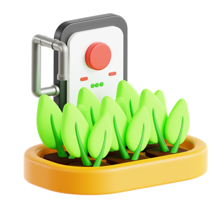 Modern Rice Barn  3D Icon