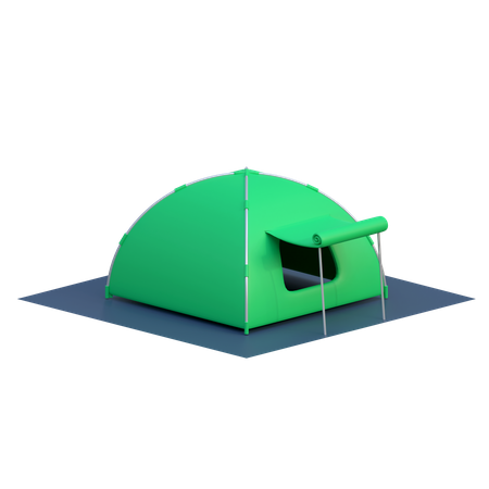 Modern Tent  3D Icon