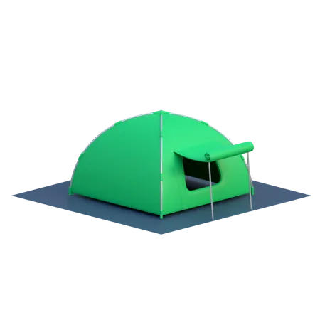 Modern Tent  3D Icon