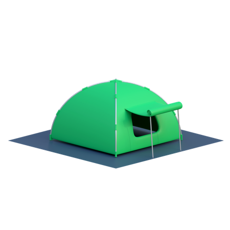 Modern Tent  3D Icon