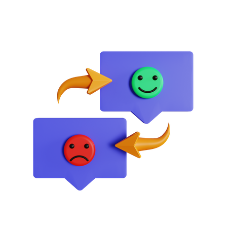 Modifications des avis clients  3D Icon