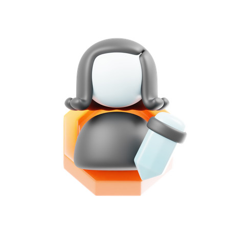 Modifier le profil féminin  3D Icon