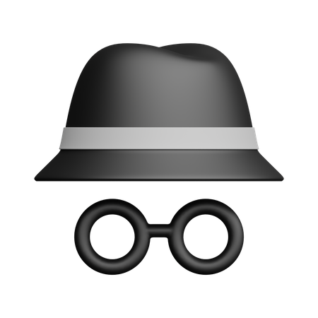 Modo incognito  3D Icon