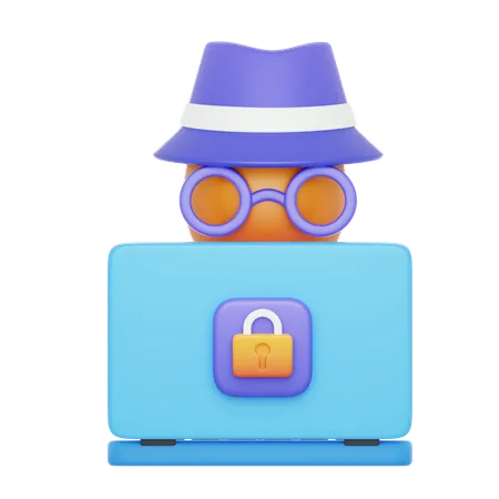 Modo incognito  3D Icon