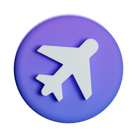 Modo vuelo  3D Icon
