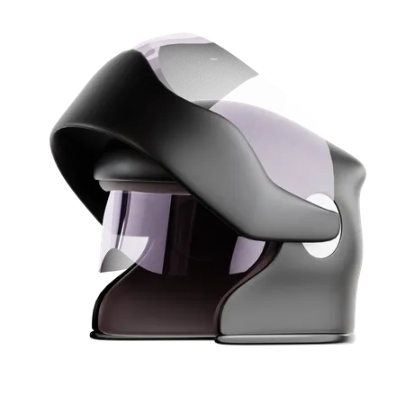 Modular or Flip-Up Helmet  3D Icon