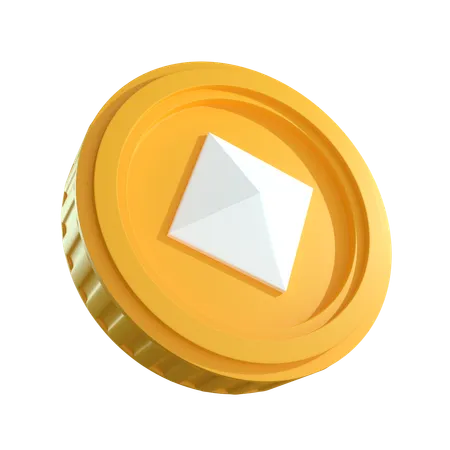 Moeda  3D Icon