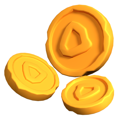 Moeda  3D Icon