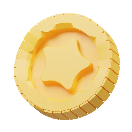 Moeda  3D Icon