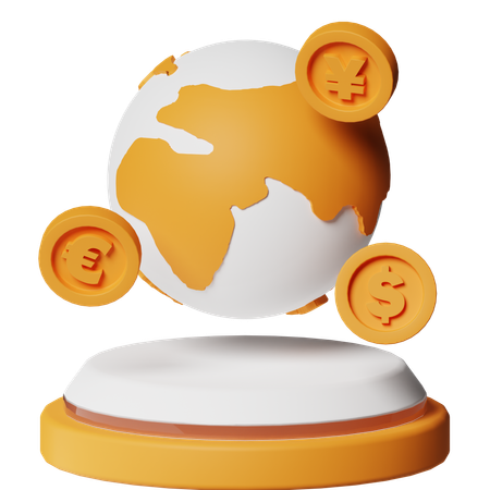 Moeda  3D Icon