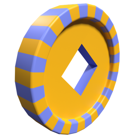 Moeda  3D Icon