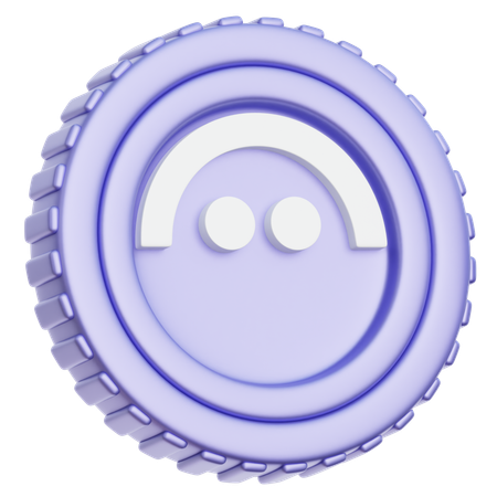 Moeda AAVE  3D Icon