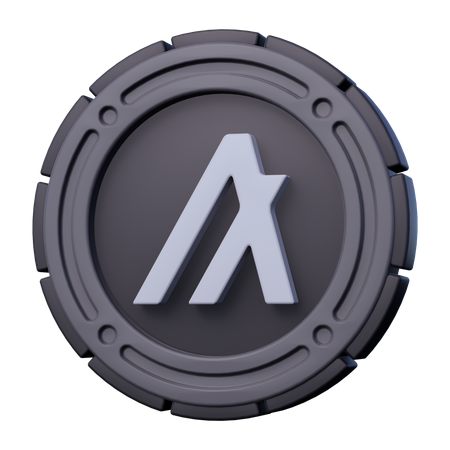 Moeda algorand  3D Icon