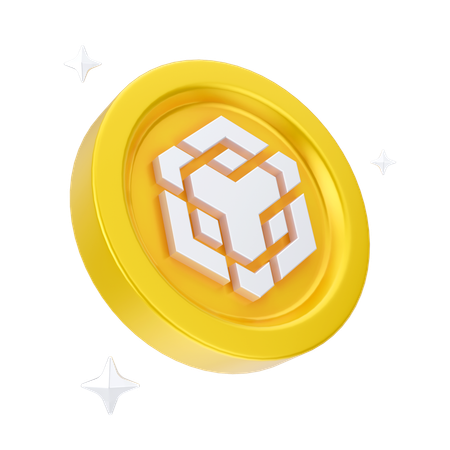 Moeda binace  3D Icon