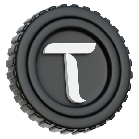 Moeda Bittensor TAO  3D Icon