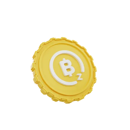 Moeda BTC  3D Icon