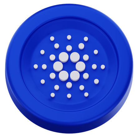 Moeda cardano  3D Icon