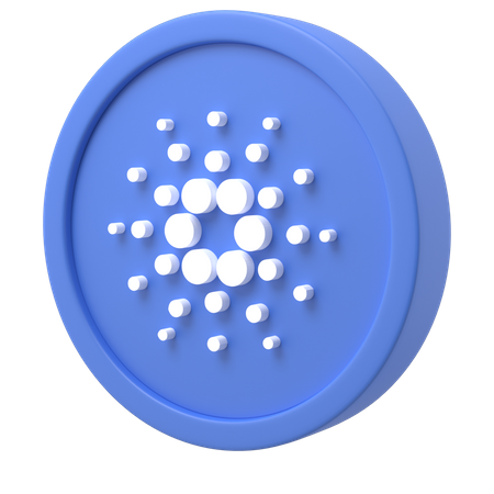 Moeda cardano  3D Icon