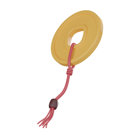 Moeda chinesa  3D Icon