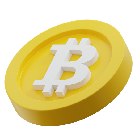Moeda criptográfica  3D Icon