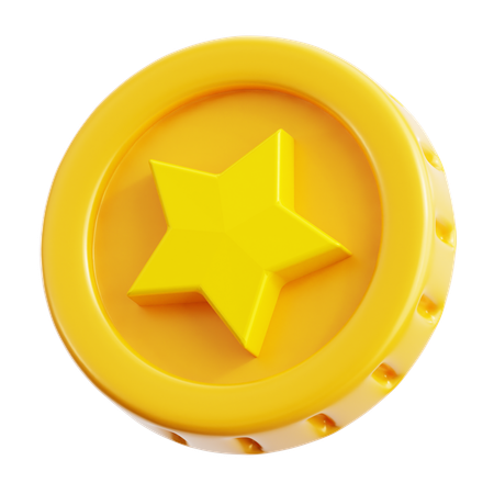 Moeda de jogo  3D Icon
