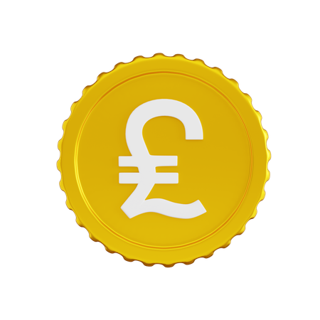 Moeda de lira italiana  3D Icon