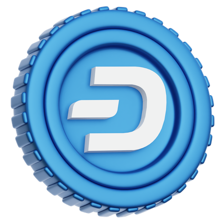 Moeda de traço  3D Icon