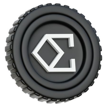Moeda Ethena ENA  3D Icon