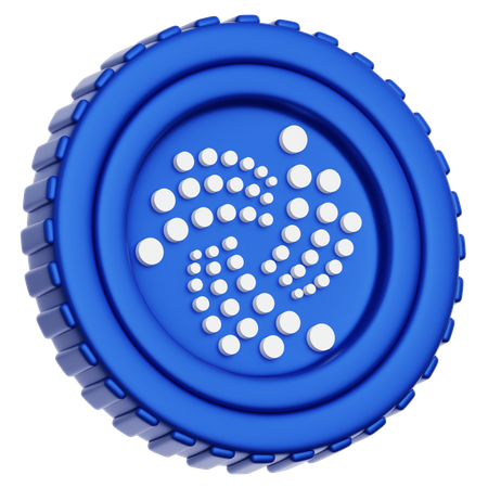 Moeda iota  3D Icon