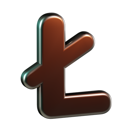 Moeda leve  3D Icon