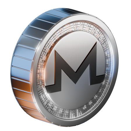 Moeda monero  3D Icon