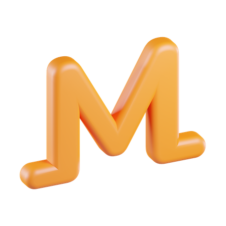 Moeda monero  3D Icon