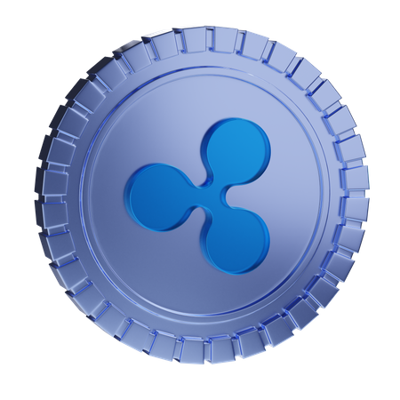 Moeda ondulada  3D Icon