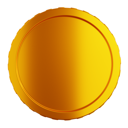 Moeda de ouro  3D Icon