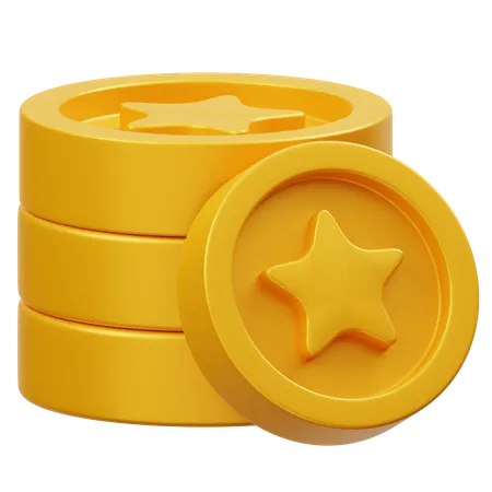 Moeda de ouro  3D Icon