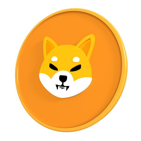 Moeda shib  3D Icon