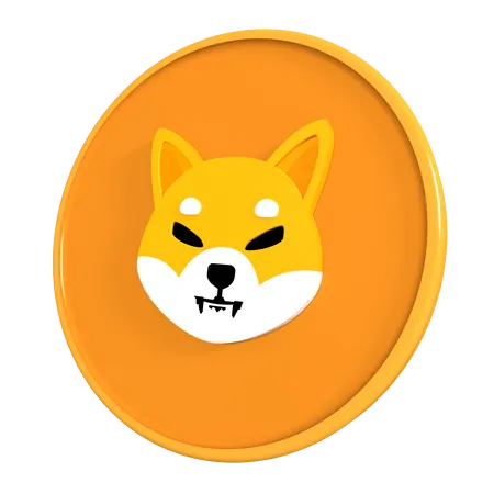 Moeda shib  3D Icon