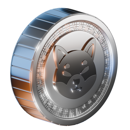 Moeda shiba inu  3D Icon