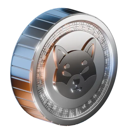 Moeda shiba inu  3D Icon