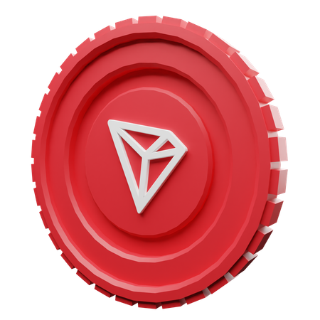 Moeda tron  3D Icon