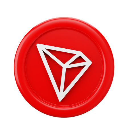 Moeda tron trx  3D Icon