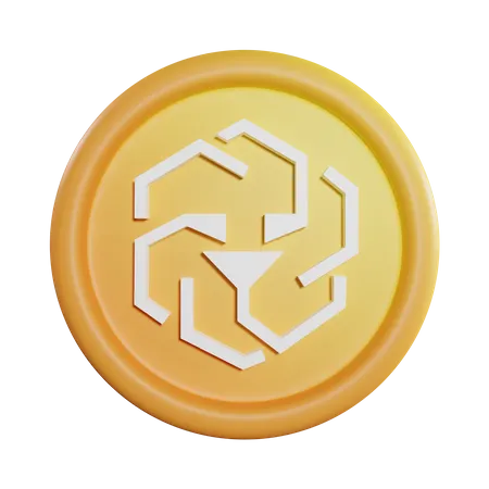 Mas uma moeda Leo  3D Icon